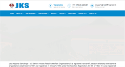 Desktop Screenshot of jksindia.org